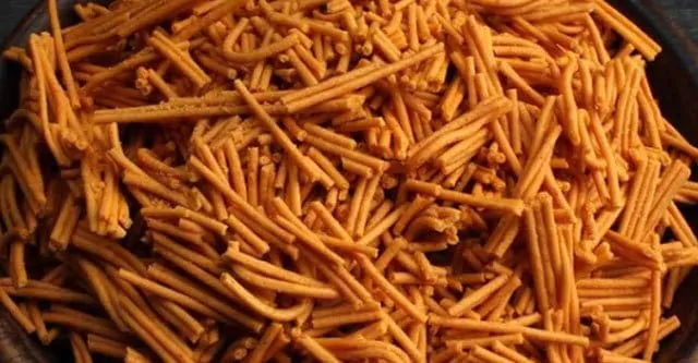 Baked sev