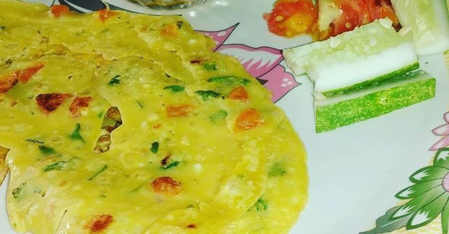Besan eggless bread-omelet