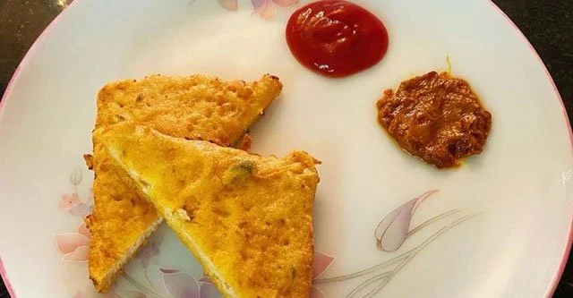 Besan sandwich-bread