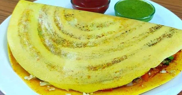Oats and Besan Dosa