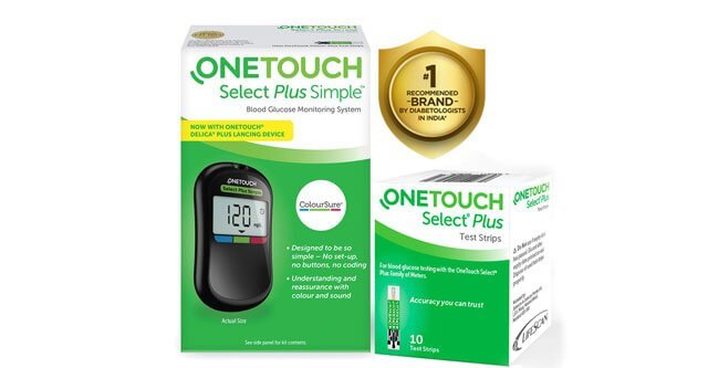 One-Touch select plus Glucometer device