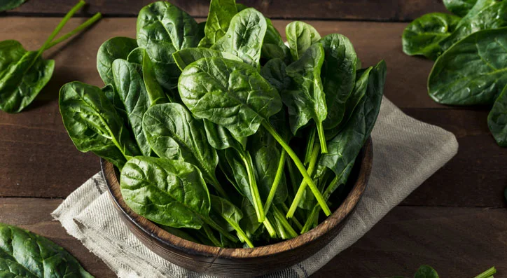 Spinach foods