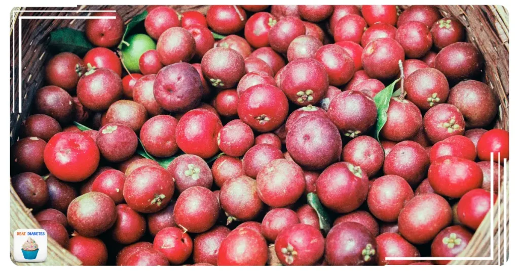 A close-up image showing the vibrant red color of fresh Kokum fruits in a basket, highlighting the superfruit known for its health benefits